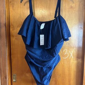 Plus Size One Piece Swimsuit